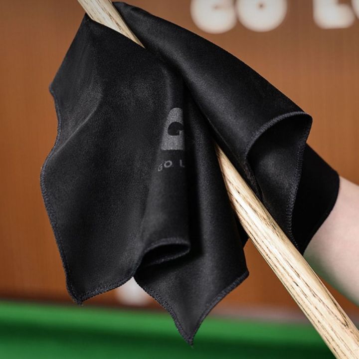 Multi-Function Soft Pool Cue Cleaning Towel Rod Wiping Microfiber Cleaning Cloth Billiard Accessories Washable Snooker Towel