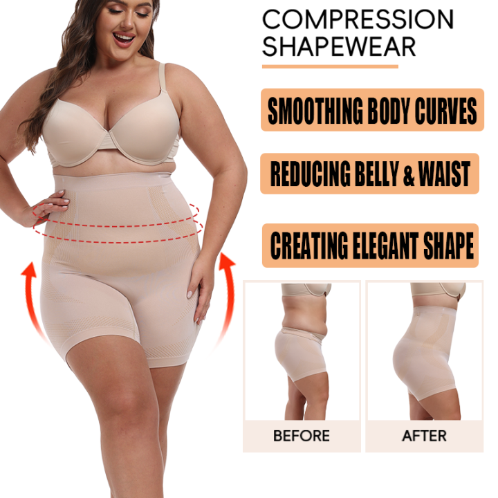 Women%20Plus%20Size%20Underwear%20High%20Waist%20Tummy%20Control%20Panties%20Seamless%20Body%20Shaper%20Belly%20Trimmer%20Shapewear%20Butt%20Lifter%20S-4XL%20-%20Image%203