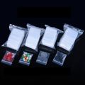 ziplock bags(1.5*2.5 cm) re sealable 50 bags best for saving things buttons needles coin  etc.mini bag. 