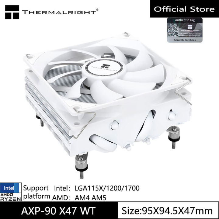 Thermalright%20AXP90-X47%20ITX%20air-cooled%20radiator%2047mm%204%20heatpipe%20down-pressure%20CPU%20cooler%20supports%20LGA1700/115X/1200/AM5/AM4%20-%20Image%202