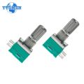 5PCS RK097NS RK097 Potentiometer B10K B5K B100K B1K B50K B20K 500K Shaft 15mm 6Pin Audio Amplifier Sealing Potentiometers Kit. 
