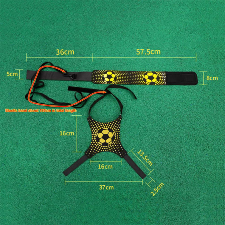 Outdoor%20Sports%20Toy%20Ball%20With%20Elastic%20Swing%20Football%20Training%20Auxiliary%20Package%20Physical%20Exercise%20Personal%20Skills%20Practice%20Straps%20-%20Image%203