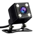 Universal 4 Led Car Rear View Night Vision Water Proof Camera. 