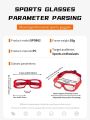 Professional Football Sports Glasses Protection Eyes Basketball Goggles Prescription Lenses Myopia Eyewear Hyperopia Teenagers..