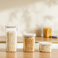Airtight Laundry Detergent Dispenser Powder Storage Box Clear Washing Powder Liquid Container with Lids Jar. 