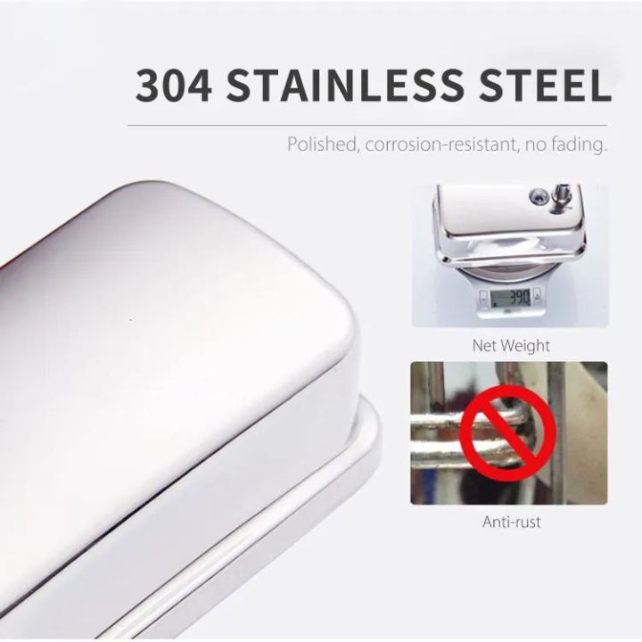 500mL%20Manual%20Soap%20Dispenser%20Wall%20Mounted%20Hand%20Foam%20Soap%20Dispenser%20Push%20Pump%20Soap%20Dispenser%20for%20Bathroom%20Shower%20Bath%20Kitchen%20Sink%20Toilets%20Offices%20-%20Image%204