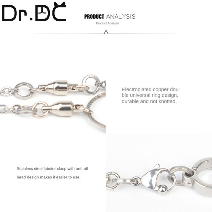 Dr.DC%20Bord%20Stainless%20Steel%20Chain%20Parrot%20Anti-flying%20Traction%20Rope%20Bird%20Feet%20Bracelet%20Alloy%20Foot%20Ring%20Pet%20Bird%20Travel%20Supplies%20-%20Image%204