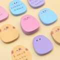 1-4 pcs Lytwtw's Stationery School Supplies Cartoon Candy Color Sticky Notes Memo Pad Office Self-Adhesive Sticker. 
