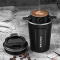 Collapsible Coffee Filter Portable Stainless Steel Drip Coffee Tea Holder Funnel Basket Reusable Tea Pot Holder Coffee Dripper. 