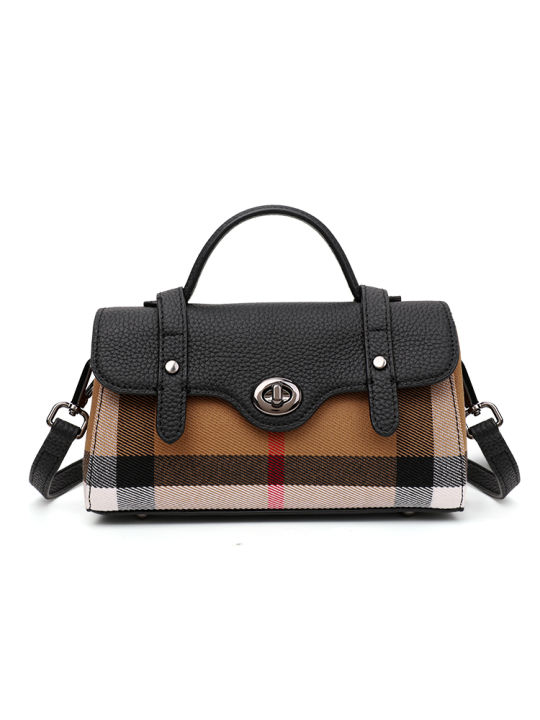 Women's%20New%20Style%20Summer%20Trendy%20Casual%20Versatile%20Canvas%20Plaid%20Small%20Square%20Genuine%20Leather%20Crossbody%20Bag%20-%20Image%207