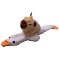 Capybara Slap Snap Wrap Capibara Plushie Wristband Bracelet Kawaii Cute Dog Cat Plush Toy Hand Ring Creative Funny Gift. 