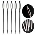 Auto Tire Repair Kit 5 Pack Of Replaceable Split Eye Needle Tire Plug Tools Needles For T-Handle Tire Plug Tire Repair Tools.