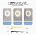 Smart Voice Control USB Light for Laptop, LED Reading Lamp, USB Lamp with Flexible Gooseneck for Power Bank,. 