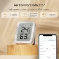 SwitchBot Thermometer Hygrometer, Bluetooth Indoor Humidity Meter for Home. 