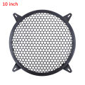 Car Audio Speaker Mesh Cover Protector 4/6/8/10/12'' Accessory Speaker Grill Guard for Car Audio System.