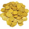 10/25/50pcs Plastic Pirate Coin Fake Gold Coin Treasure Game Simulation Toys Coin Kids Party Gift Kids Birthday Children's Gift.