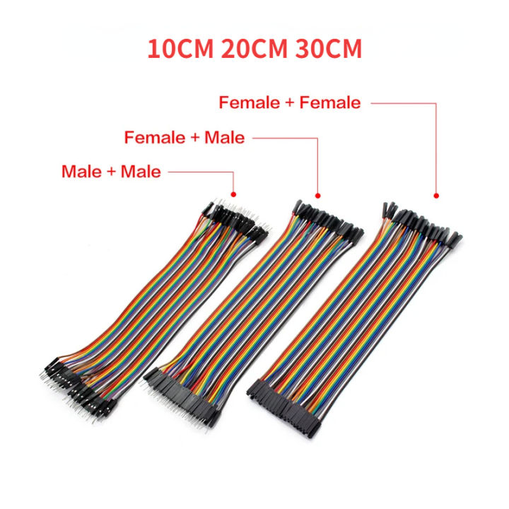 40Pin Dupont Line Male To Male Female To Female Male To FeMale Jumper