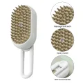 3 In1 Dog Steamer Brush Cat Steam Brush Electric Spray Cat Hair Brush For Massage Pet Grooming Cat Hair Brush For Removing. 