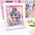 Crystal cross stitch with diamond painting frame diamond painting Diamond painting with lovely picture frame DIY baby toys. 