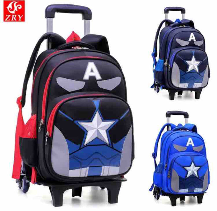 Kids school bags with wheels online