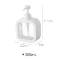 300/500ml Bathroom Soap Dispensers Refillable Lotion Shampoo Shower Gel Holder Portable Travel Dispenser Empty Bath Pump Bottle. 