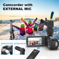 4K Digital Camera 48MP 60FPS Auto Focus 16X Zoom Camcorder New Recording Video Camera Handheld High Definition DV Camera. 