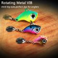 GOBAIT Spinner Bait 10g 20g 30g VIB Spoon Metal Jig Fishing Vibration Tackle Blade Pesca Rotating Spinning Lure Gear Spinnerbait.