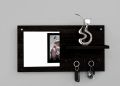 Droopy Wall Hanging Key Holder with Mirror & Shelf by Antique house. 