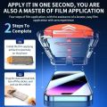 One-click full HD tempered glass screen protector for Vivo Y18 Y17 Y28 Y27 y28s Y21 Y20 y02 Y03 Y33 Y31 Y51 Y72 Y76 Y12 Y30 4G 5G anti-fall screen protector shatter screen Protectors full screen glass film. 