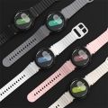 Original 1:1 Bracelet for Samsung Galaxy Watch 7/FE/ 5 pro/6/4 Classic 44mm 40mm no gaps Silicone watchband Galaxy Watch 7 Strap. 