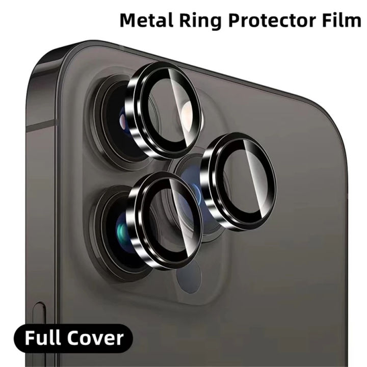Original Titanium Color Camera Protector For iPhone 16 Pro Max 15 14 13 ...