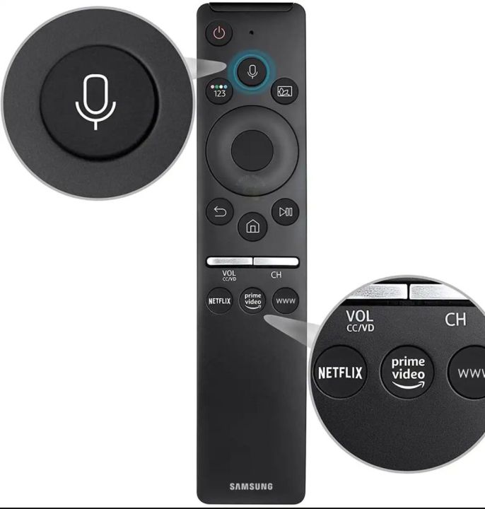 Samsung%20Voice%20Remote%20For%20Smart%20QLED%20TV%20With%20Bluetooth%20Function%20-%20Image%205