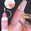 15ML Nail Glue Remover for Press on Acetone Free Nail Polish Remover Multi-Functional Remover for Nails Tips Gentle Glue Remover.