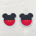 Soft Cute Animal Shorts Mouse Phone Holder Griptok Phone Stand Holder Support For iPhone 17 iPhone 16Pro Max.