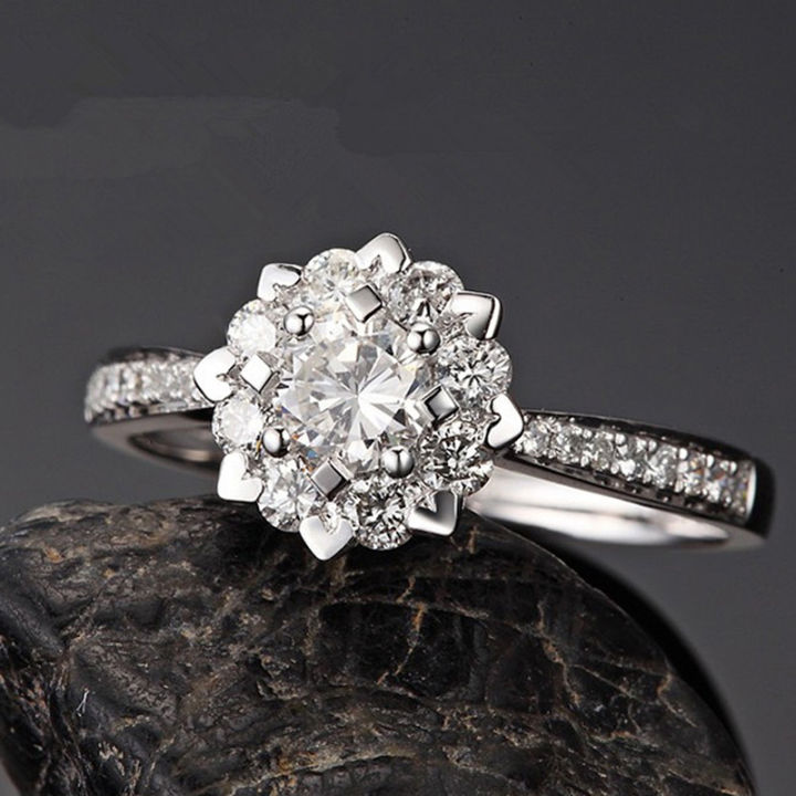Luxury%20925%20Sterling%20Silver%20Classic%20Ring%20for%20Women%20%20snowflake%20jewelry%20simple%2030ct%20diamond%20ring%20imitation%20diamond%20women's%20ring%20-%20Image%203