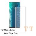 Motrola edge Plus UV Clear 3D Tempered Glass Full Coverage Screen Protector. 