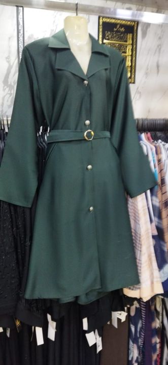 Coat Style Abayas Half