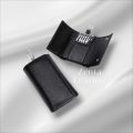 Zenia Leather, Key Ring Holder Folding Key Ring For Bikers , Key Ring For Lockers Wallet For Men Cow Leather Money Bag.