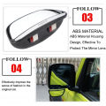 Car Blind Spot Mirror Reversing Auxiliary Wide Angle Mirror for Jeep Wrangler TJ JK JL JT for Suzuki Jimny 1997-2025 Accessories. 