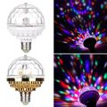 Universal Colorful Auto Rotating LED Bulb Disco Light imported form US LED full color rotating. 