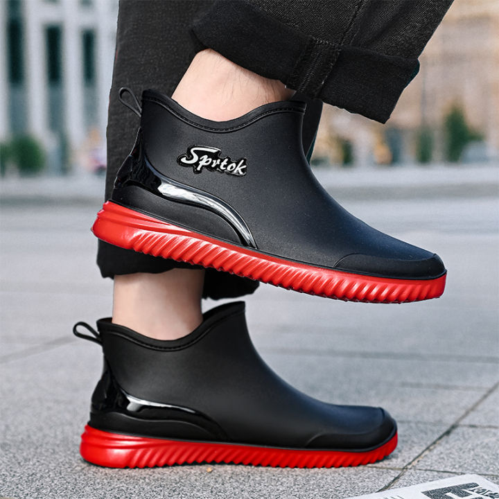 Ankle%20Rain%20Boots%20For%20Men%20Integrated%20forming%20Simple%20Waterproof%20Rain%20Shoes%20Toughness%20Anti-slip%20Fishing%20On%20Work%20Camping%20Waterproof%20-%20Image%203