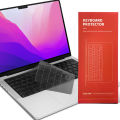 TPU Black Crystal Keyboard Film American Layout Notebook Keyboard Protective Film Waterproof, Anti Fouling, Dustproof Cover. 