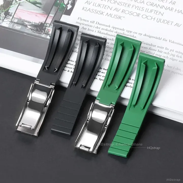 For%20%20GMT%20Daytona%2020mm%20%20Watchband%20for%20Submariner%20OYSTERFLEX%20Diving%20Waterproof%20Soft%20Silicone%20Replacement%20Wrist%20Strap%20-%20Image%203