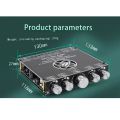 2*220W+350W Bluetooth TPA3251 Power Amplifier Board USB Sound Card Subwoofer Theater Audio Stereo Equalizer Amp 2.1 Ch Class D. 