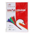 Sinarline Spectra A4 Colour Paper 80 GSM (Rainbow) - 100 PCs Pack. 