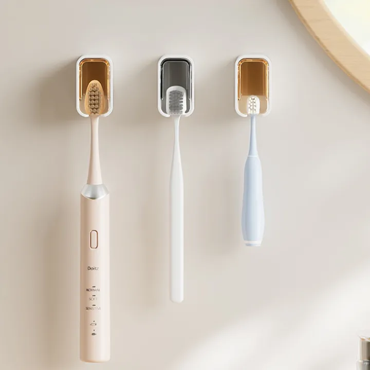 2/3/4PCS%20Wall%20Mounted%20Toothbrush%20Holder%20Dustproof%20Toothbrush%20Storage%20Box%20With%20Cover%20Electric%20Toothbrush%20Storage%20Rack%20Organizers%20-%20Image%205