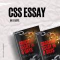 CSS Books, Essay practice book for CSS and PMS, CSS preparation Online, CSS essays, essay book, css essentials, CSS Elite Academy. 