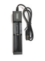 18650 Charger Charging 3.7V Li-ion Battery Charger USB Universal Smart 1 Slot Charger Lithium Batteries Charging Adapter. 