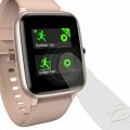 Smart watch Hama Fit Watch 5910, 1.3", GPS, Heart rate, Pedometer, Calories, Waterproof, (like new excellent condition without original box)Pink. 