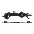 Steel CVD Universal Axle Set Rear Straight Shaft Portal Stub Shafts for 1/10 RC Crawler Vanquish VS4-10 Phoenix F10 Portal Axle.